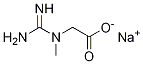 Glycine, N-(aMinoiMinoMethyl)-N-Methyl-, MonosodiuM salt 化学構造式