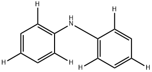 DIPHENYL-2,2',4,4',6,6'-D6-AMINE Structure