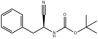 (S)-BOC-2-AMINO-3-PHENYL-PROPIONITRILE Structure