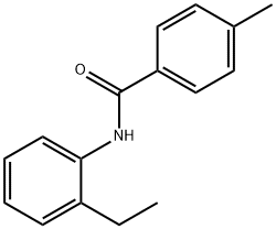 N-(2-ethylphenyl)-4-methylbenzamide Structure