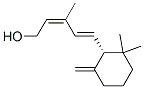 (2Z,4E)-3-Methyl-5-[(1R)-2,2-dimethyl-6-methylenecyclohexane-1α-yl]-2,4-pentadiene-1-ol Structure