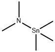 N-メチル-N-(トリメチルスタンニル)メタンアミン 化学構造式