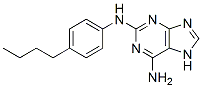 2-(4-n-butylanilino)adenine|