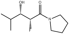 99343-25-6 Pyrrolidine, 1-(2-fluoro-3-hydroxy-4-methyl-1-oxopentyl)-, (R*,S*)- (9CI)