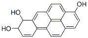 3-hydroxy-7,8-dihydro-7,8-dihydroxybenzo(a)pyrene 结构式