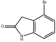 4-溴吲哚酮, 99365-48-7, 结构式
