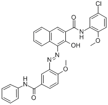 颜料红 184 结构式