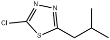 2-chloro-5-isobutyl-1,3,4-thiadiazole Structure