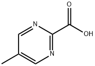 2-Pyrimidinecarboxylic acid, 5-methyl- (6CI,9CI) Struktur