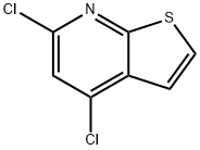 4,6-DICHLOROTHIENO[2,3-B]PYRIDINE Structure