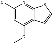 6-CHLORO-4-METHOXYTHIENO[2,3-B]PYRIDINE Structure