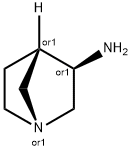 2R-1-AZA-BICYCLO[2.2.1]HEPT-2-YLAMINE 结构式