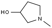 N-METHYL-3-PYRROLIDINOL Structure