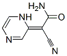 Acetamide,  2-cyano-2-(2(1H)-pyrazinylidene)- Struktur