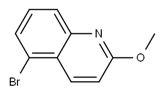 5-BROMO-2-METHOXYQUINOLINE Structure