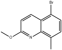 5-溴-8-甲基喹啉-2-醇, 99455-07-9, 结构式