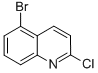 5-BROMO-2-CHLOROQUINOLINE Structure