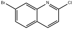 7-BROMO-2-CHLORO-QUINOLINE Structure