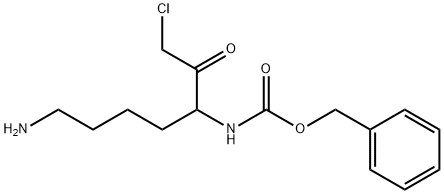 7-amino-3-benzyloxycarbonylamino-1-chloroheptan-2-one 结构式
