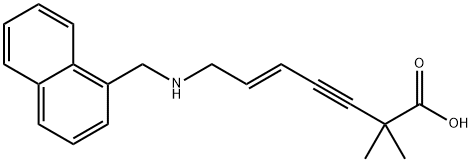 N-DESMETHYLCARBOXY TERBINAFINE 结构式
