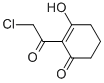 2-Cyclohexen-1-one, 2-(chloroacetyl)-3-hydroxy- (9CI) 结构式