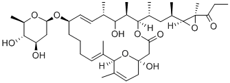 3'-O-羰氨基人间霉素 结构式