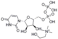 尿苷二磷酸胆碱(UDPC), 99492-83-8, 结构式