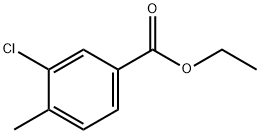 3-氯-4-甲基苯甲酸乙酯, 99500-36-4, 结构式