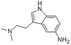 3-(2-DIMETHYLAMINO-ETHYL)-1H-INDOL-5-YLAMINE,99505-03-0,结构式