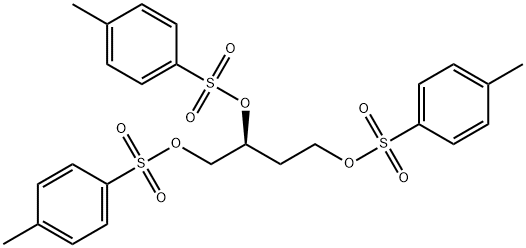 (S)-1,2,4-TRITOSYL BUTANETRIOL Struktur