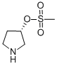 (S)-3-METHANESULFONYLOXY PYRROLIDINE Structure