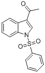 3-ACETYL-1-(PHENYLSULFONYL)INDOLE Structure