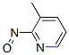 Pyridine, 3-methyl-2-nitroso- (9CI) Struktur