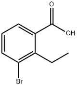 3-Bromo-2-ethyl-benzoic acid Structure