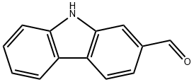 9H-カルバゾール-2-カルバルデヒド 化学構造式