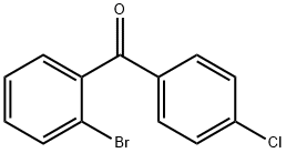 2-ブロモ-4'-クロロベンゾフェノン 化学構造式