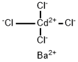 barium tetrachlorocadmate(2-) Struktur