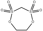 1,5,2,4-ジオキサジチエパン2,2,4,4-テトラオキシド 化学構造式