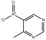 Pyrimidine, 4-methyl-5-nitro- (9CI) 结构式