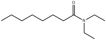 N,N-diethyloctanamide Structure