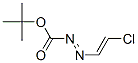Diazenecarboxylic acid, (2-chloroethenyl)-, 1,1-dimethylethyl ester, (E,)- (9CI) 结构式