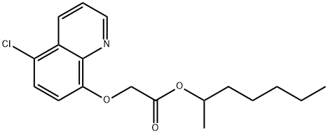 クロキントセットメキシル 化学構造式