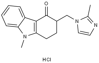 盐酸昂丹司琼,99614-01-4,结构式