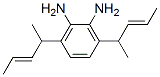 1,2-Benzenediamine,  3,6-bis(1-methyl-2-butenyl)-  (9CI) 结构式