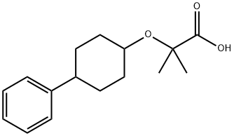 2-methyl-2-(4-phenylcyclohexyl)oxy-propanoic acid|
