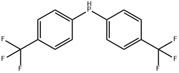 BIS(4-TRIFLUOROMETHYLPHENYL)PHOSPHINE Struktur