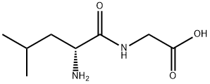 H-D-LEU-GLY-OH Structure