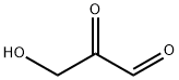3-ヒドロキシ-1,2-プロパンジオン 化学構造式