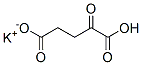 カリウム=水素=2-オキソグルタラート 化学構造式