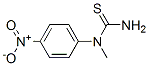 Thiourea,  N-methyl-N-(4-nitrophenyl)- Structure